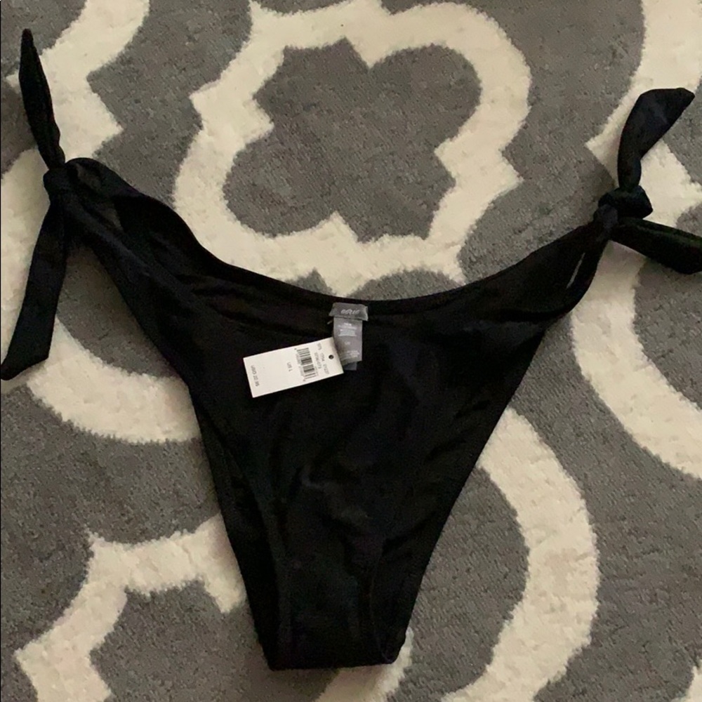 Black aerie bikini bottoms